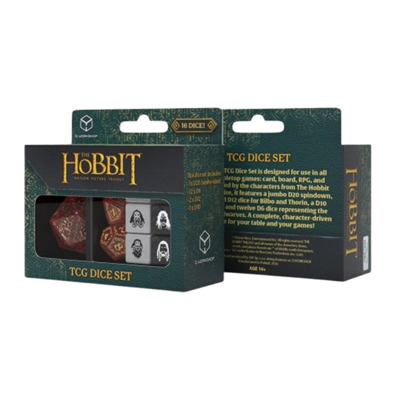 Q Workshop The Hobbit TCG Dice Set Ember Hearth