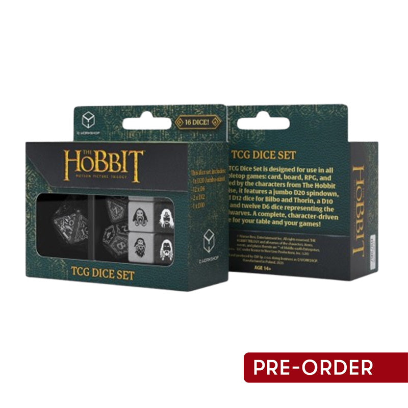 Q Workshop The Hobbit TCG Dice Set Umbral Hollow