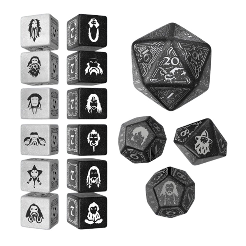 Q Workshop The Hobbit TCG Dice Set Umbral Hollow
