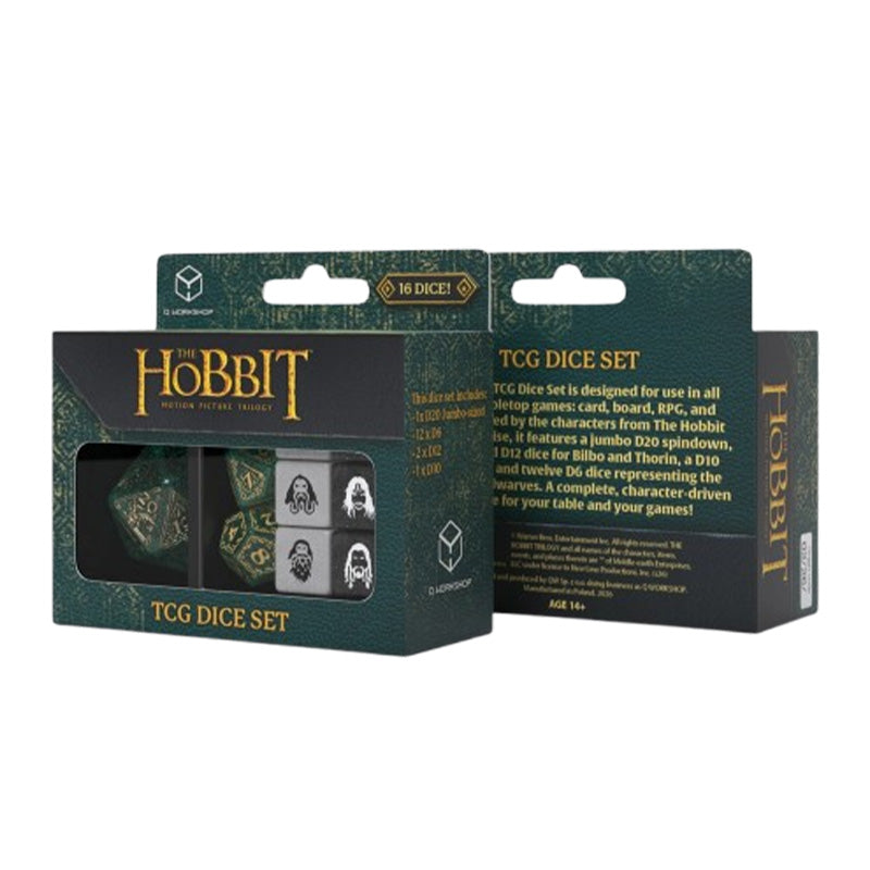 Q Workshop The Hobbit TCG Dice Set Verdant Grove