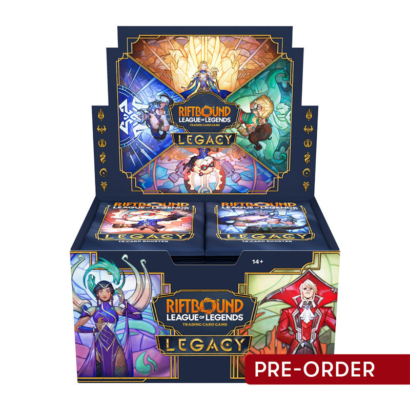 Riftbound League of Legends TCG Legacy Booster Box