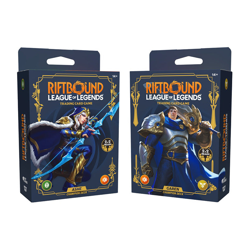 Riftbound League of Legends TCG Legacy Champion Deck (Set of 4)