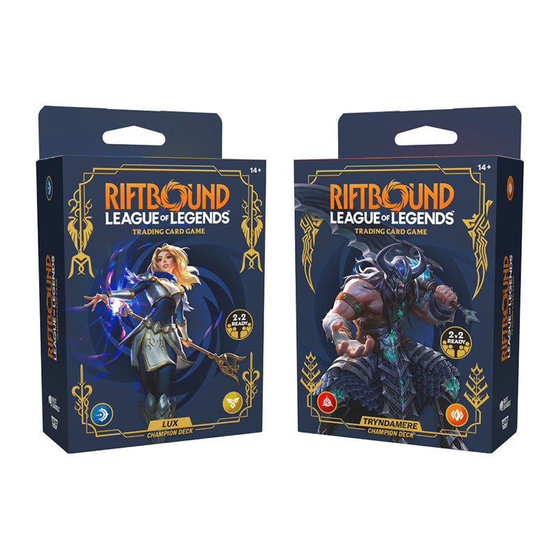 Riftbound League of Legends TCG Legacy Champion Deck (Set of 4)
