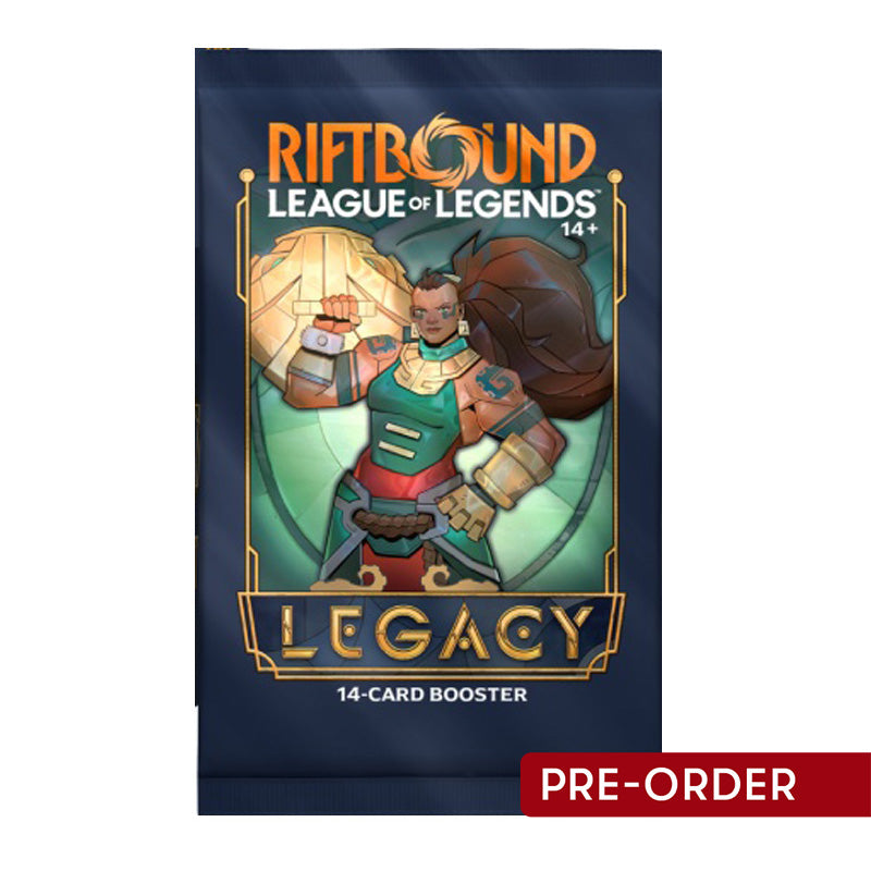 Riftbound League of Legends TCG Legacy Single Booster Pack