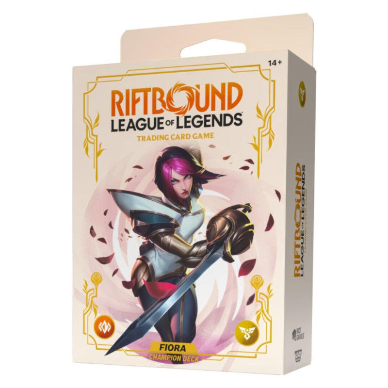 Riftbound League of Legends TCG Spiritforged Fiora Champion Deck