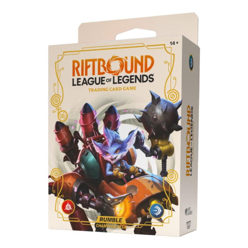 Riftbound League of Legends TCG Spiritforged Rumble Champion Deck