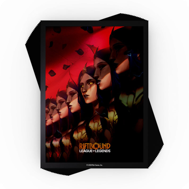 Riftbound: League of Legends TCG - Unleashed Art Sleeves: Leblanc, Deceiver