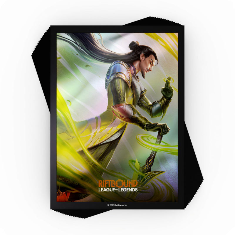 Riftbound: League of Legends TCG - Unleashed Art Sleeves: Master Yi, Wuju Master