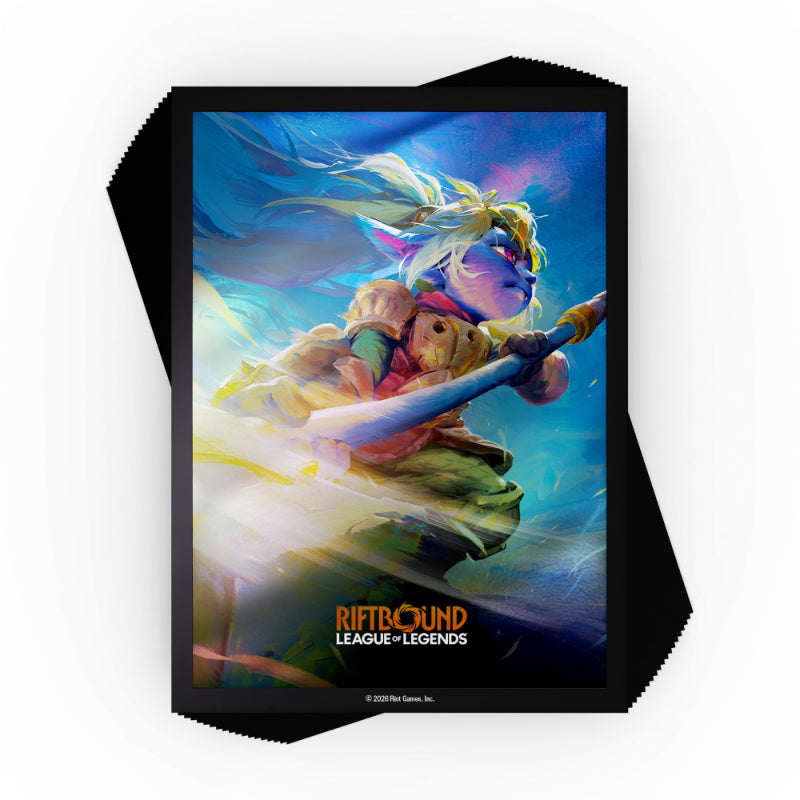 Riftbound: League of Legends TCG - Unleashed Art Sleeves: Poppy, Keeper of the Hammer