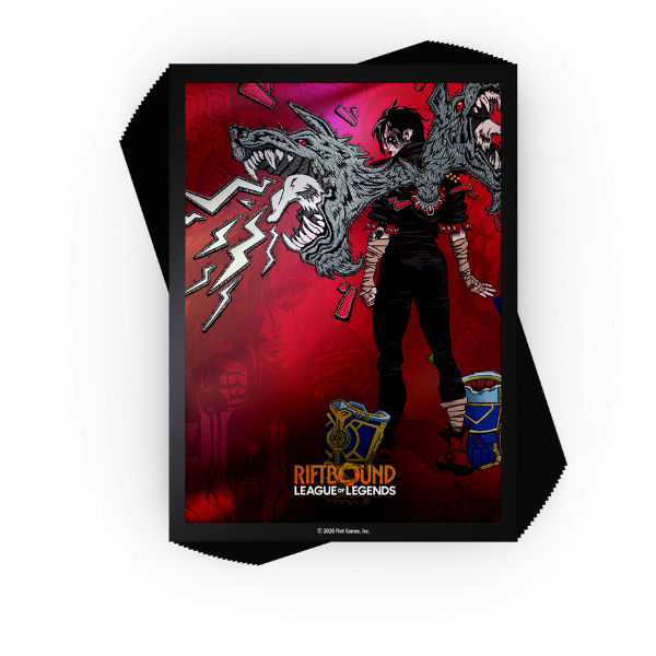 Riftbound League of Legends TCG Unleashed Sleeves Design 1