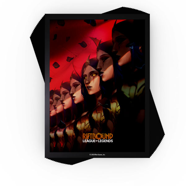 Riftbound League of Legends TCG Unleashed Sleeves Design 3