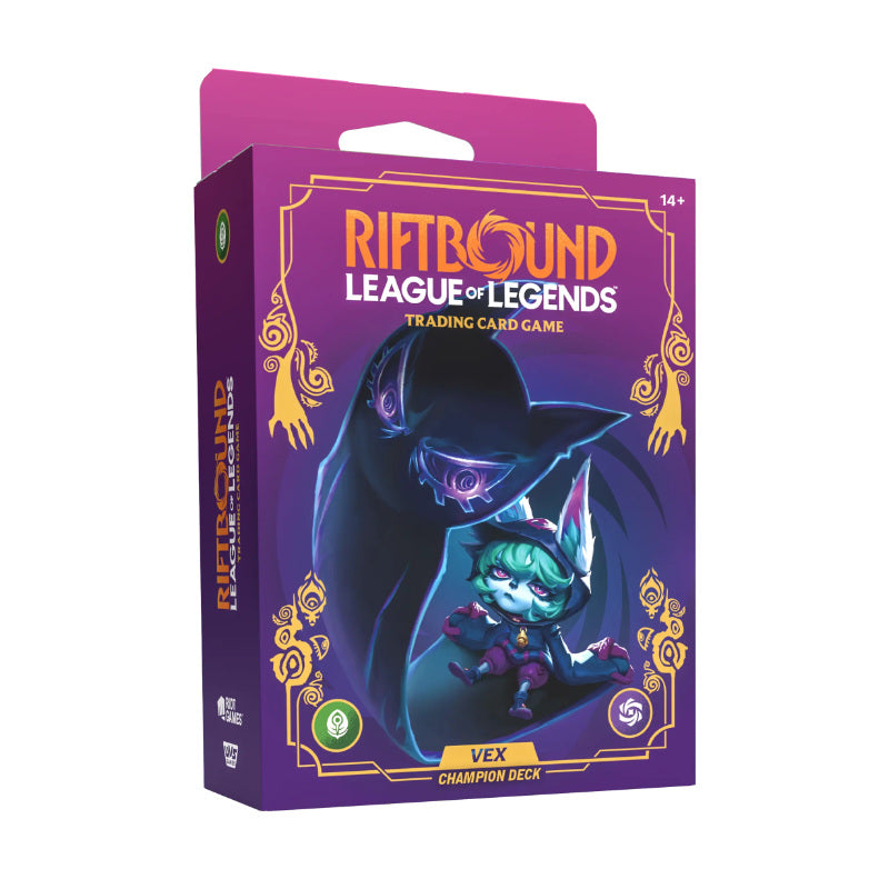 Riftbound League of Legends TCG Unleashed Vex Champion Deck