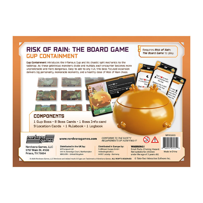 Risk of Rain The Board Game Gup Containment Expansion