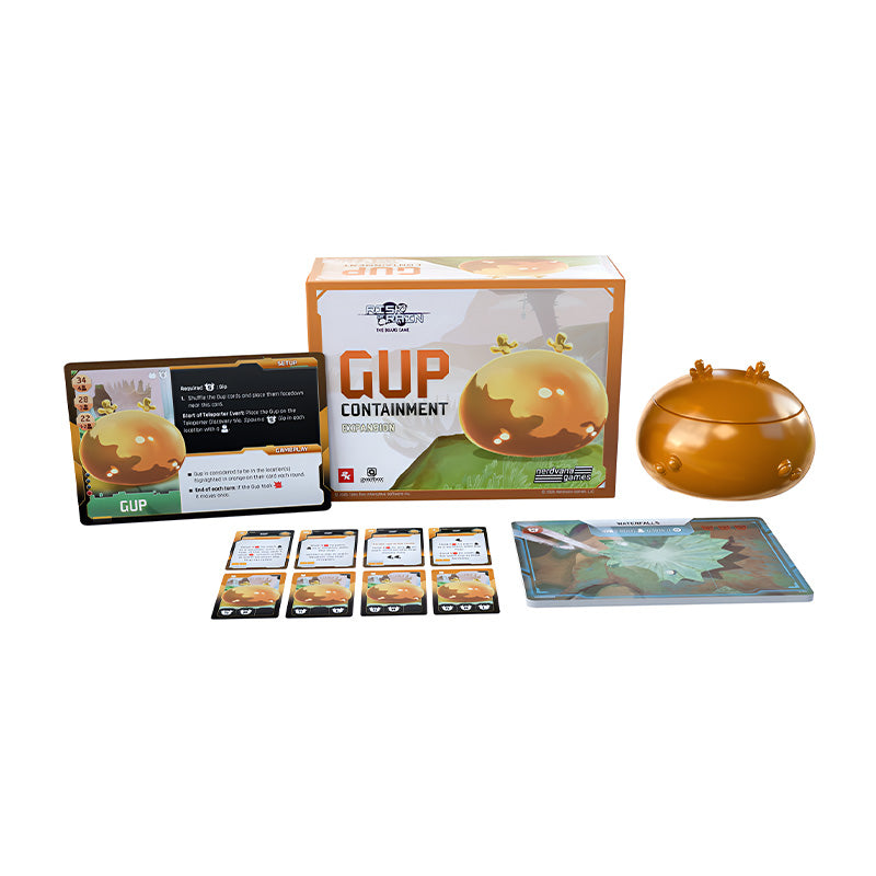 Risk of Rain The Board Game Gup Containment Expansion