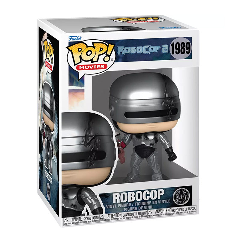 RoboCop 2 (1989) Robocop Limited Edition Metallic Chase Funko Pop! Vinyl