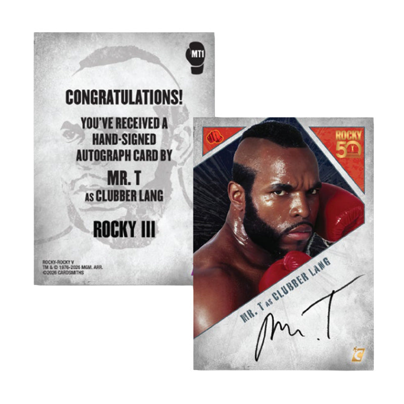 Rocky 50th Anniversary Collector Box