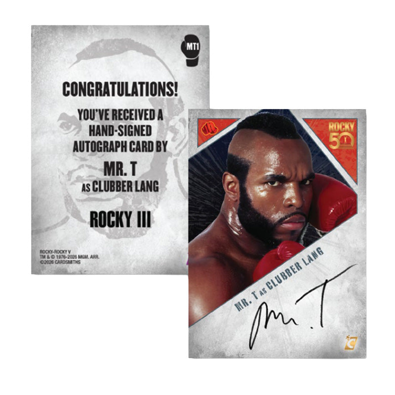 Rocky 50th Anniversary Mega Box
