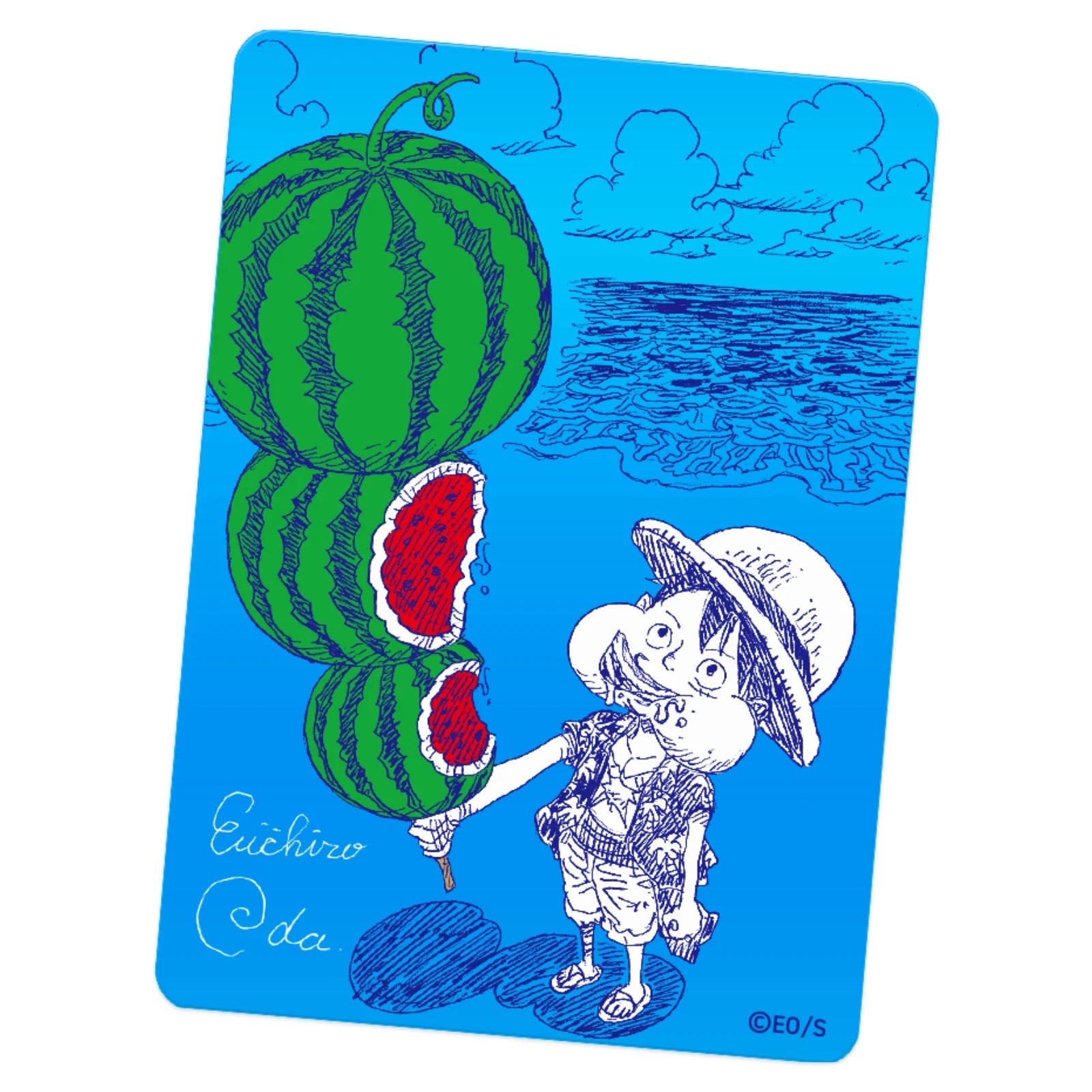 ONE PIECE NatsuComi 2026 Metakira Card Monkey D. Luffy Promo Eiichiro Oda