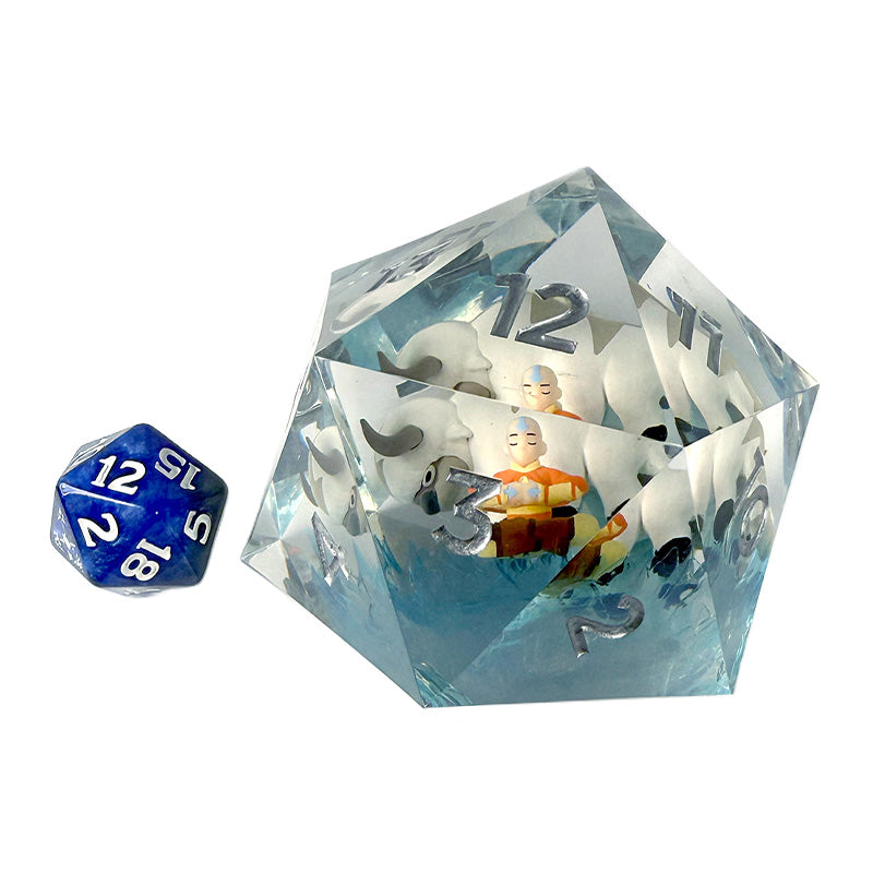 Sirius Dice Magic Avatar the Last Airbender 55mm Spindown d20