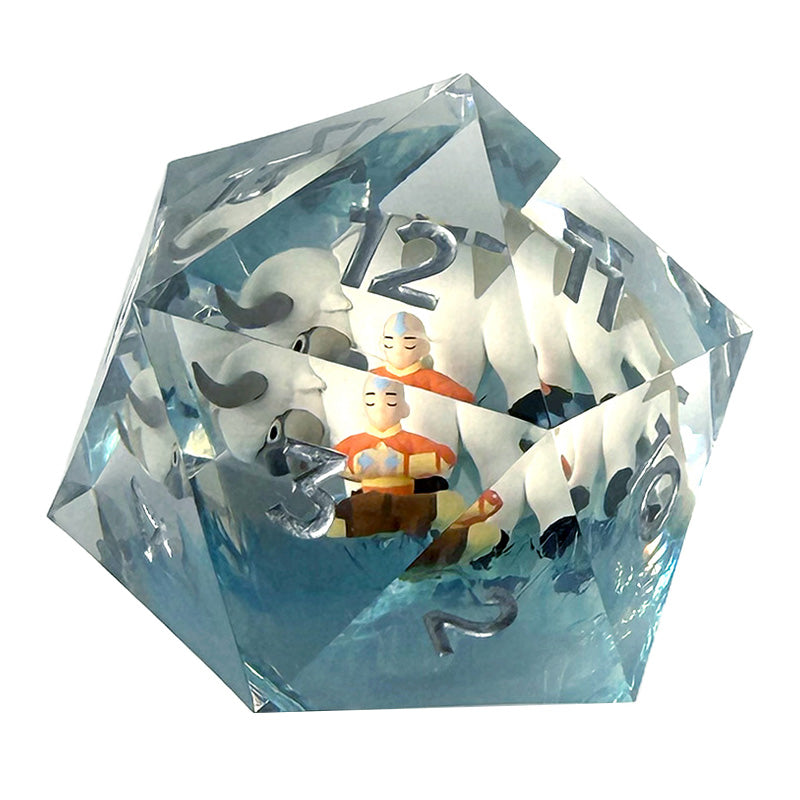 Sirius Dice Magic Avatar the Last Airbender 55mm Spindown d20