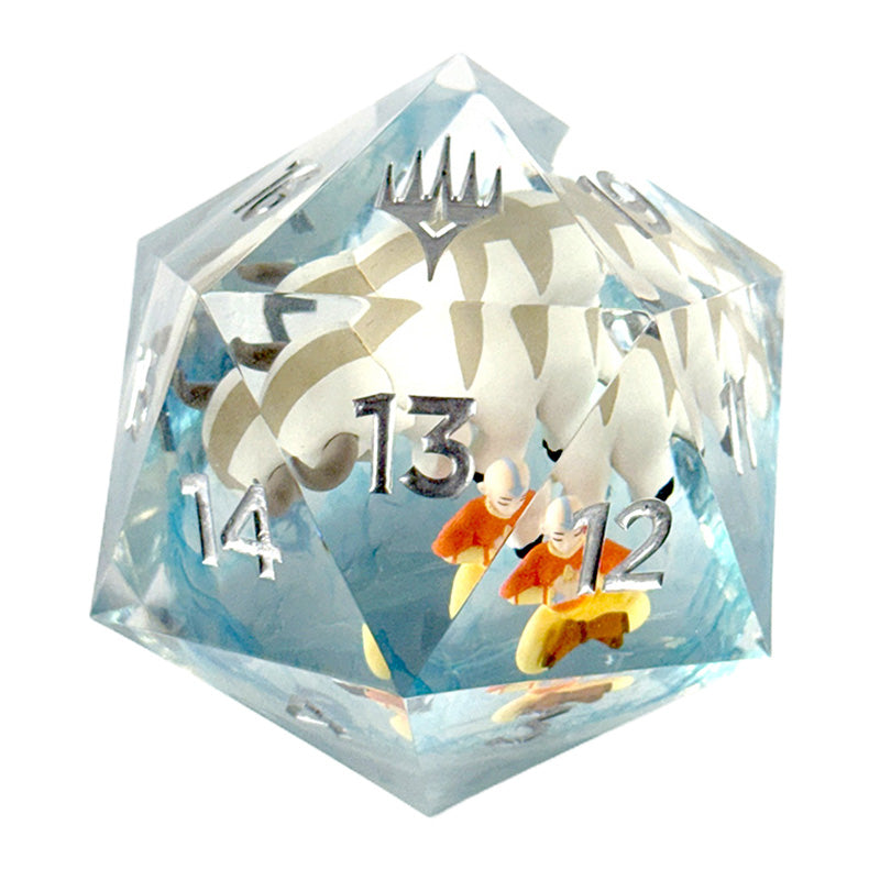 Sirius Dice Magic Avatar the Last Airbender 55mm Spindown d20