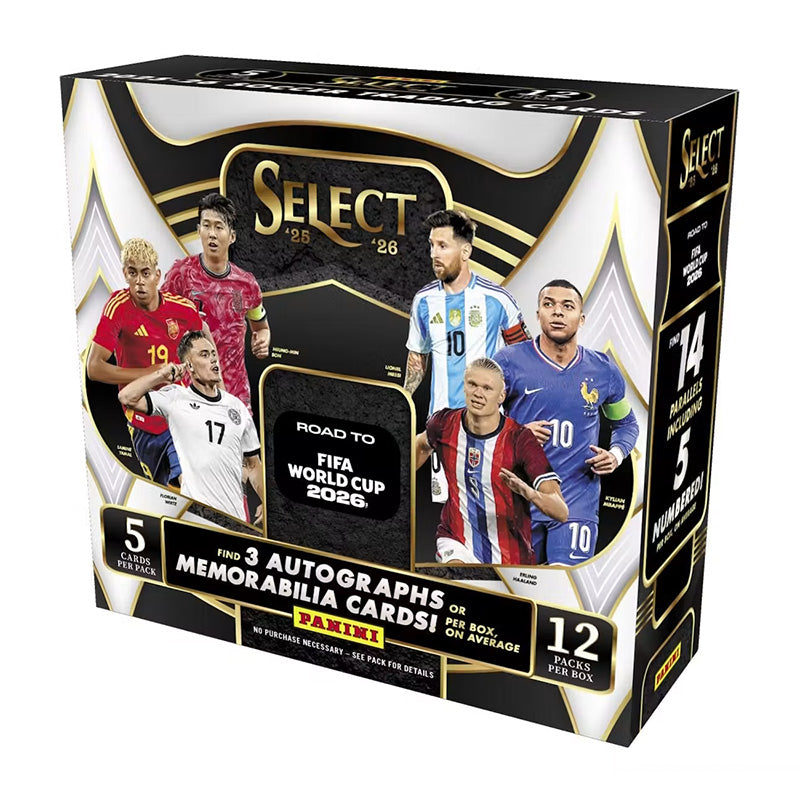 Soccer 2025/26 Select Road to World Cup Soccer Hobby Booster Box