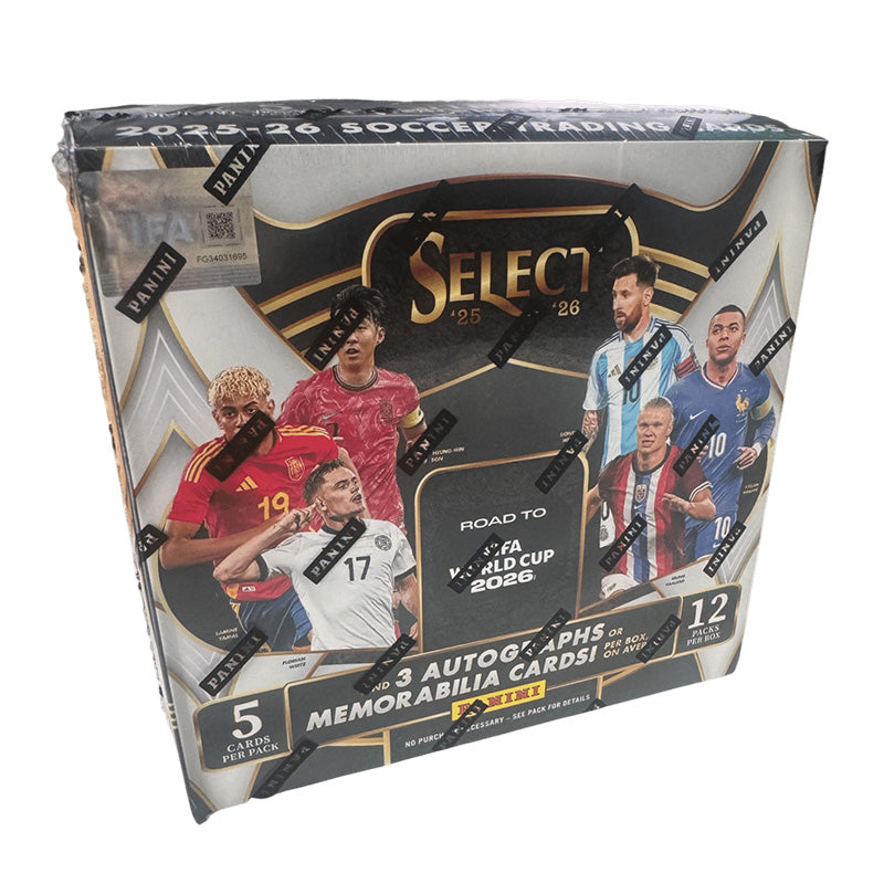 Soccer 2025/26 Select Road to World Cup Soccer Hobby Booster Box