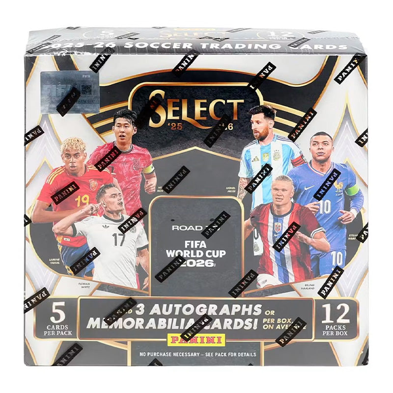 Soccer 2025/26 Select Road to World Cup Soccer Hobby Booster Box