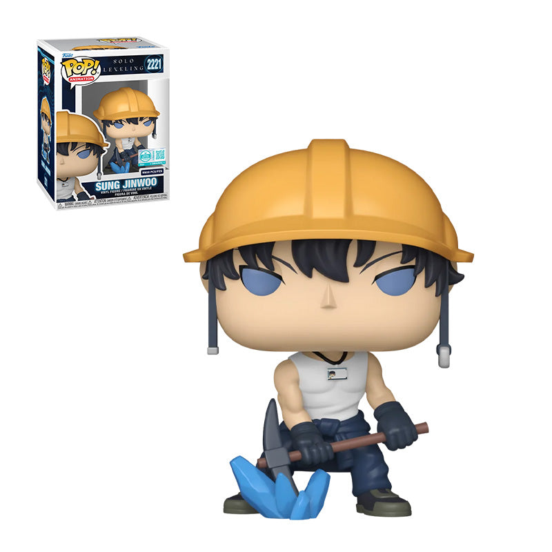 Solo Leveling Sung Jinwoo (Mining) 2221 Limited w/ protector Funko Pop! Vinyl