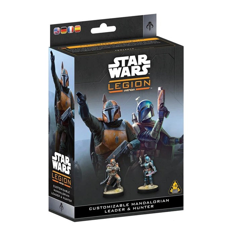 Star Wars Legion Customizable Mandalorian Leader and Hunter