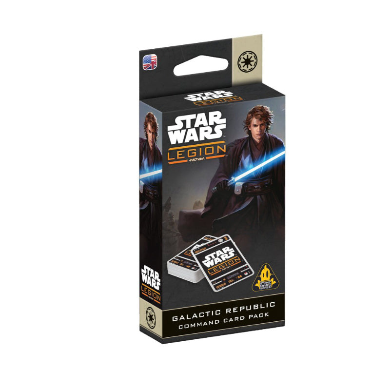 Star Wars Legion Galactic Republic Command Card Pack