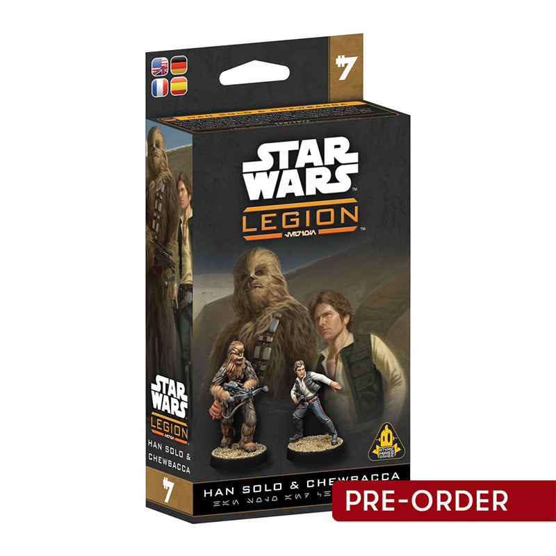 Star Wars Legion Han Solo & Chewbacca Character Pack