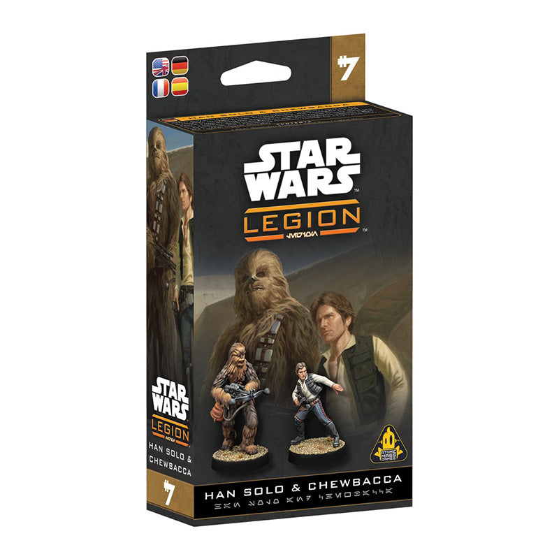 Star Wars Legion Han Solo & Chewbacca Character Pack