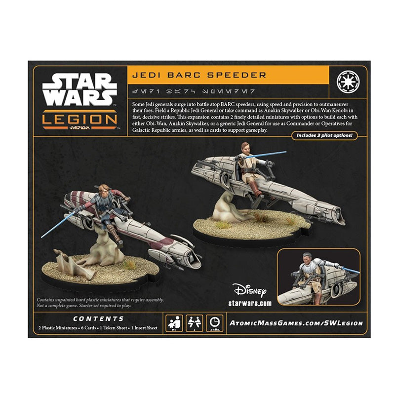 Star Wars Legion Jedi BARC Speeder