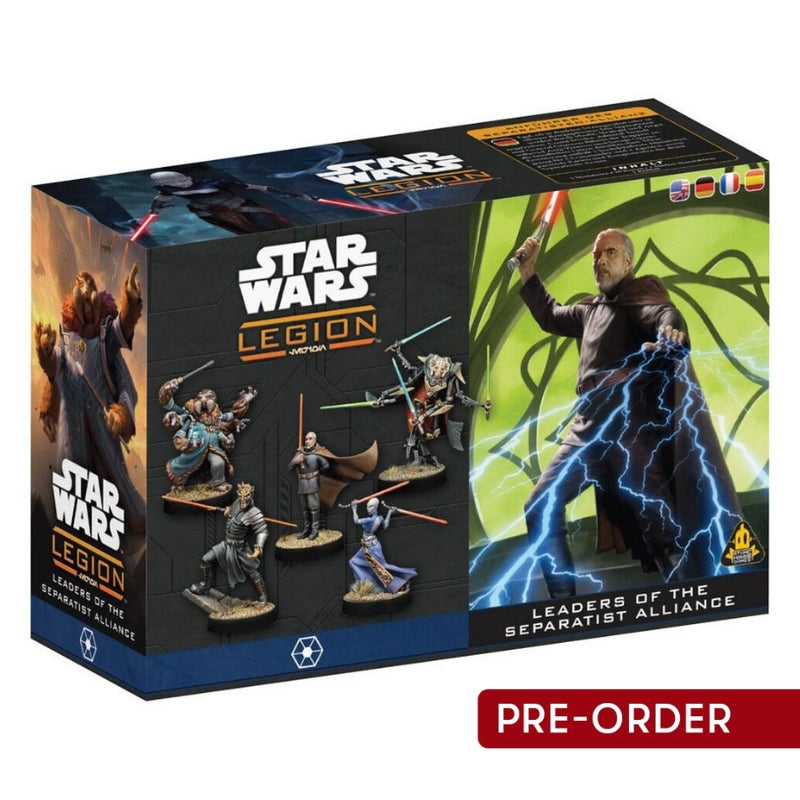Star Wars Legion Leaders of the Separatist Alliance