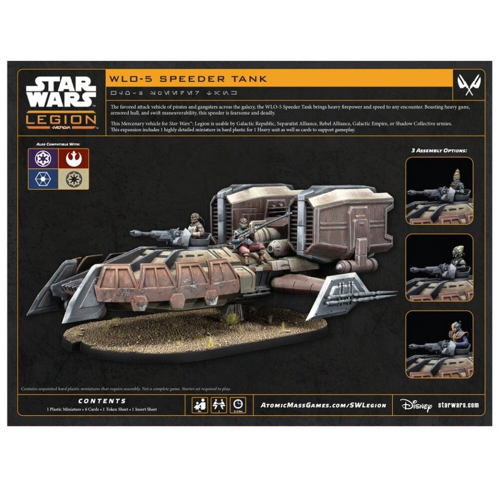 Star Wars Legion WL0-5 Speeder Tank