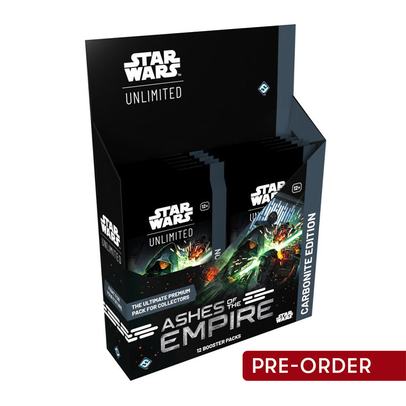 Star Wars Unlimited Ashes of the Empire Carbonite Booster Box