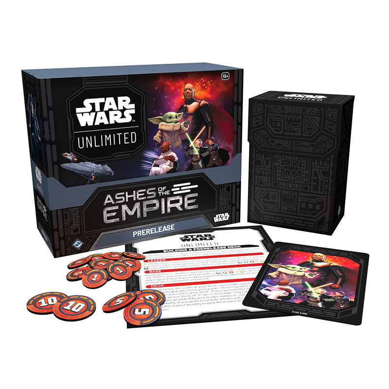 Star Wars Unlimited Ashes of the Empire Prerelease Box