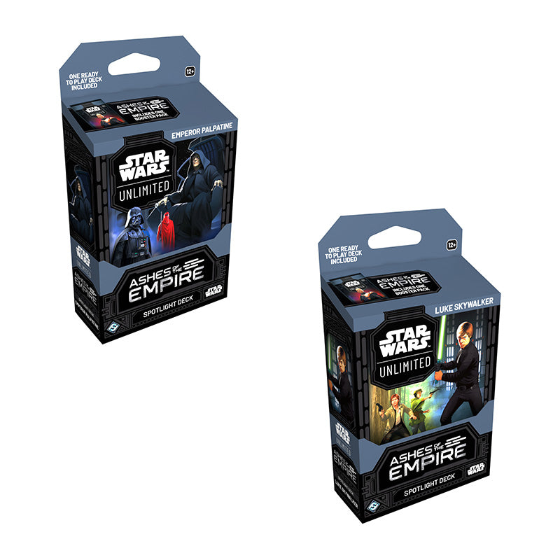 Star Wars Unlimited Ashes of the Empire Spotlight Deck (Pair)