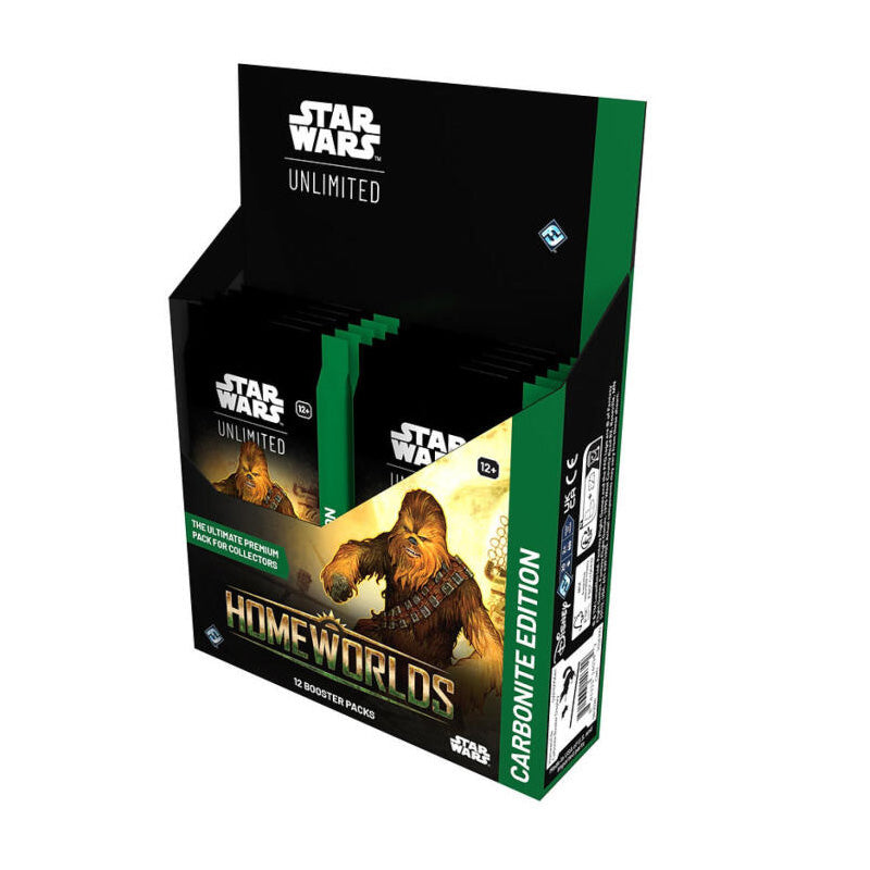 Star Wars Unlimited Homeworlds Carbonite Booster Box
