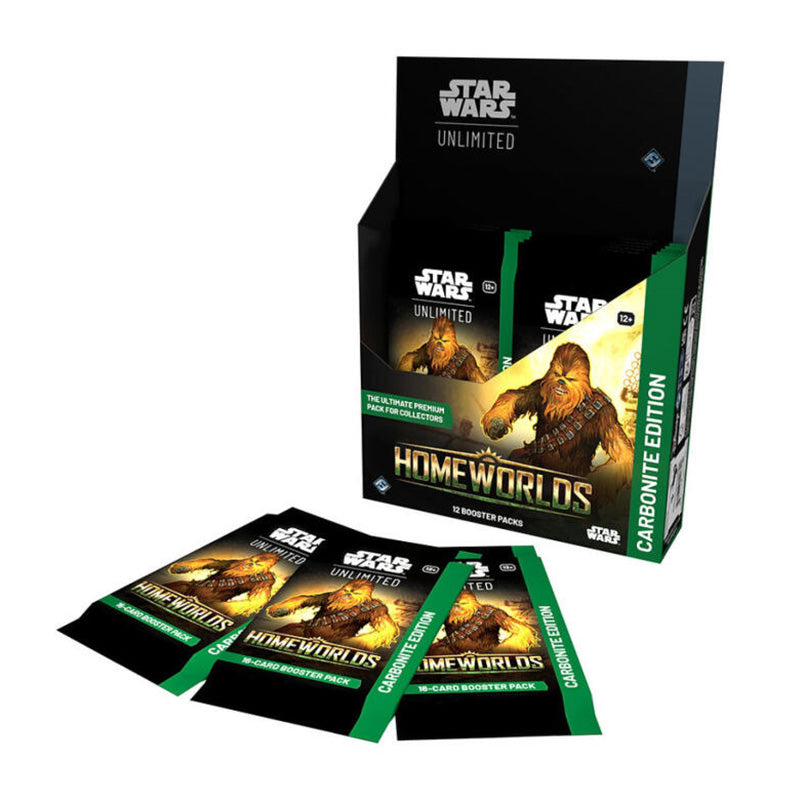 Star Wars Unlimited Homeworlds Carbonite Booster Box