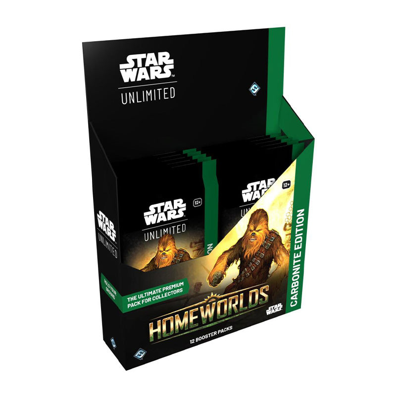 Star Wars Unlimited Homeworlds Carbonite Booster Box