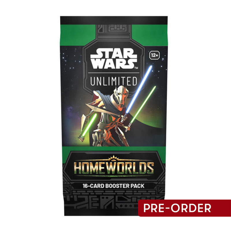 Star Wars Unlimited Homeworlds Single Booster Pack
