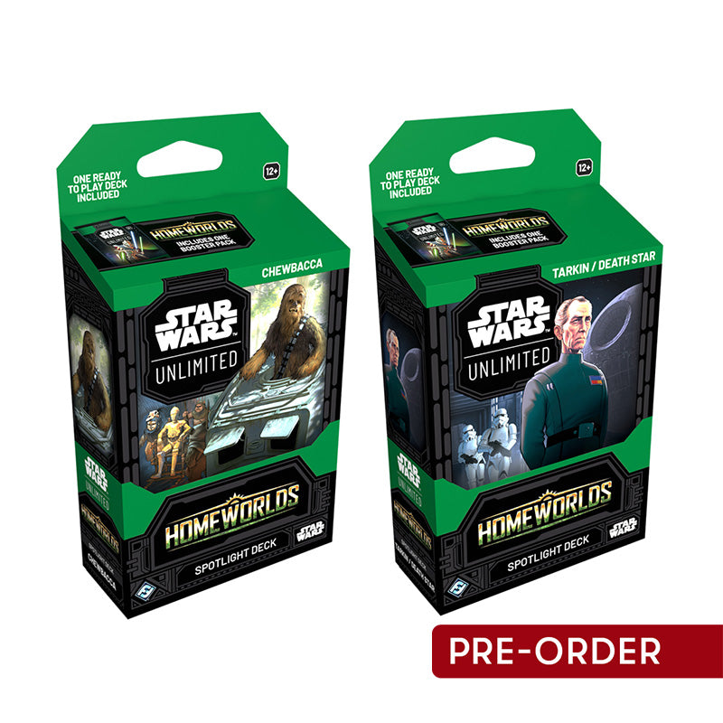 Star Wars Unlimited Homeworlds Spotlight Deck (Pair)