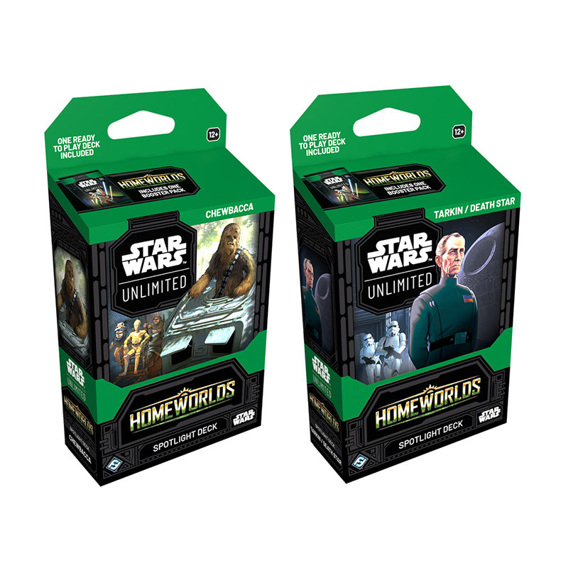 Star Wars Unlimited Homeworlds Spotlight Deck (Pair)