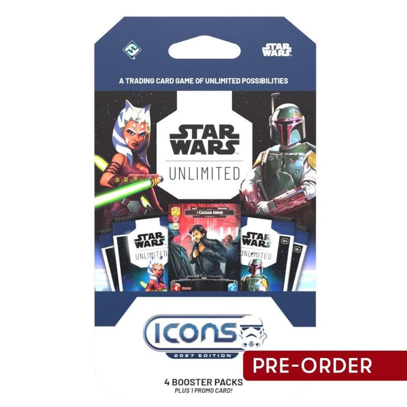 Star Wars Unlimited Icons 2027 Edition Booster 4-Pack