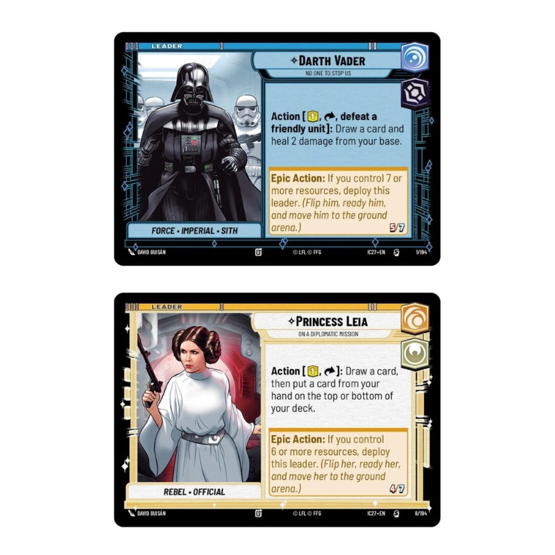 Star Wars Unlimited Icons 2027 Edition Starter Box