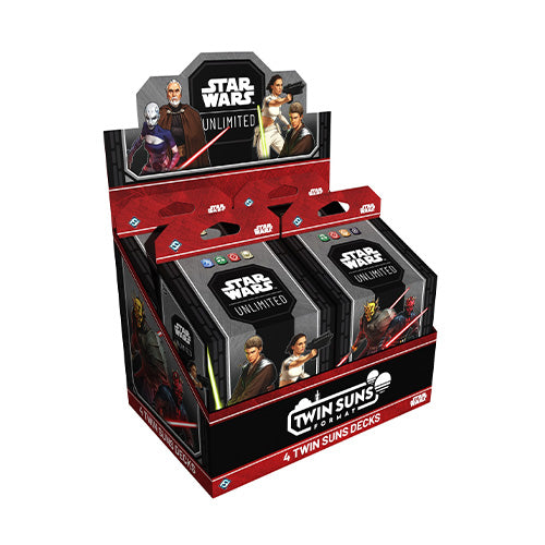 Star Wars Unlimited Twin Suns Deck (Set of 4)
