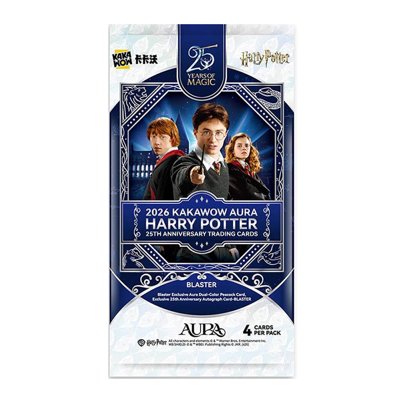 Suplay AURA Harry Potter 25th Anniversary Blaster Box