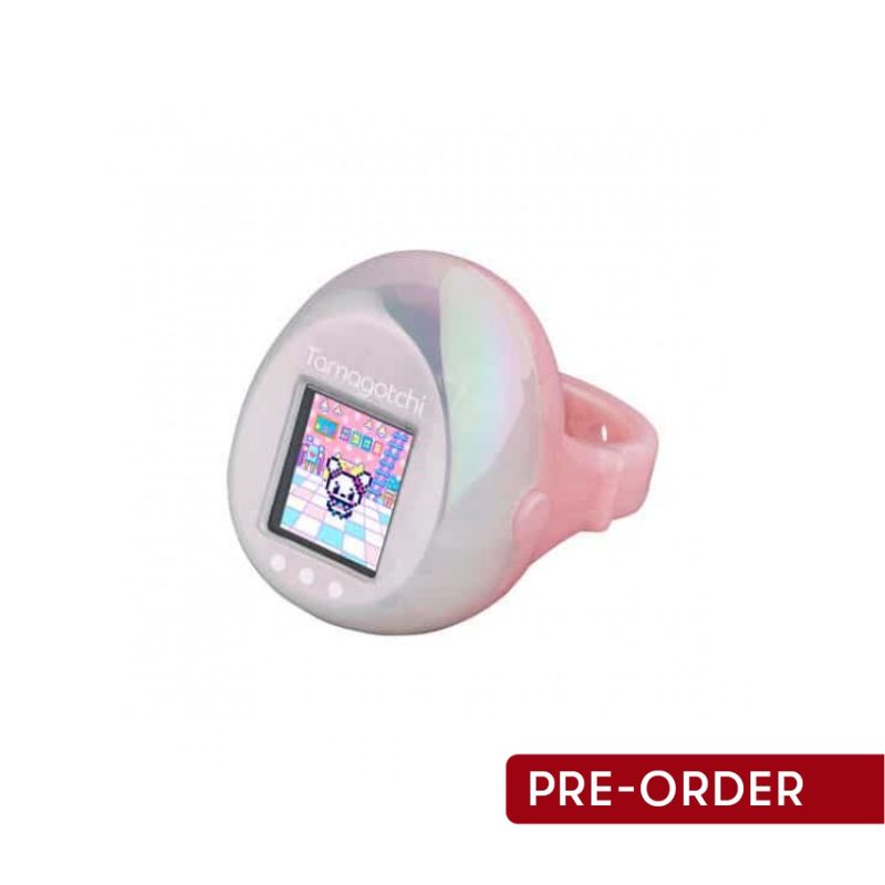 TAMAGOTCHI - PICO RING - AURORA WHITE X PINK